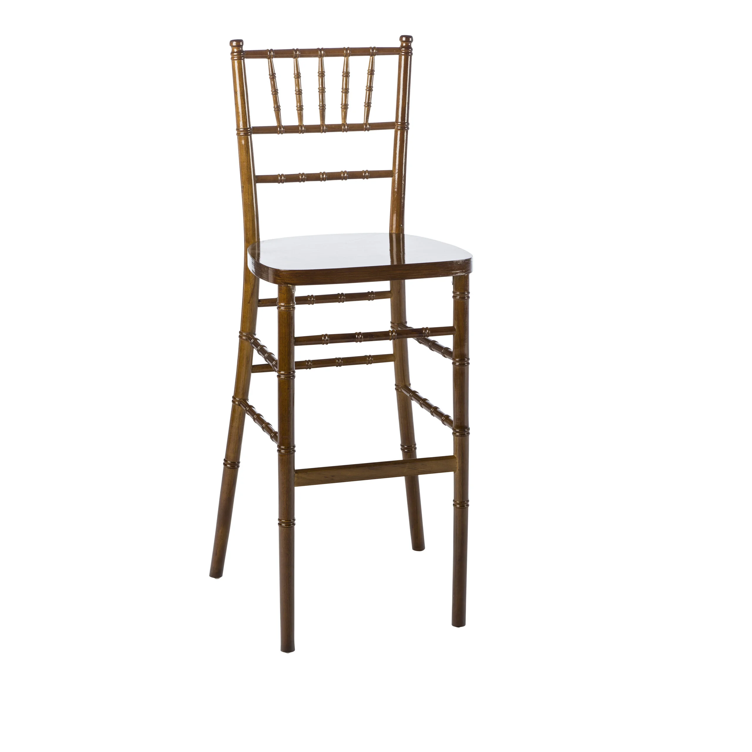 Chiavari Bar Stool - Fruitwood