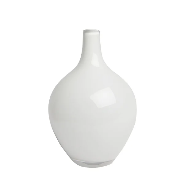 Flower Vase - Bubble - White