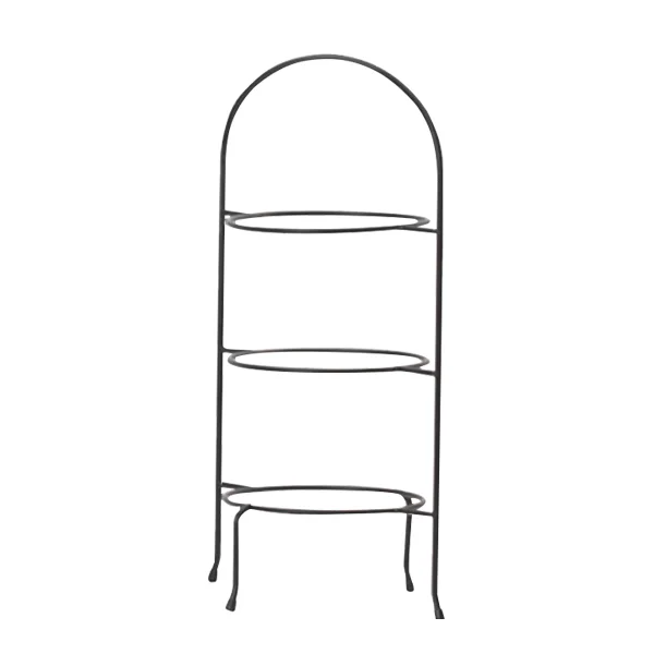 Cake Stand - 3 Tier - Black Metal