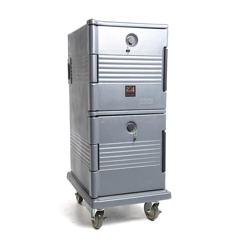 Insulated Food Transport Grey