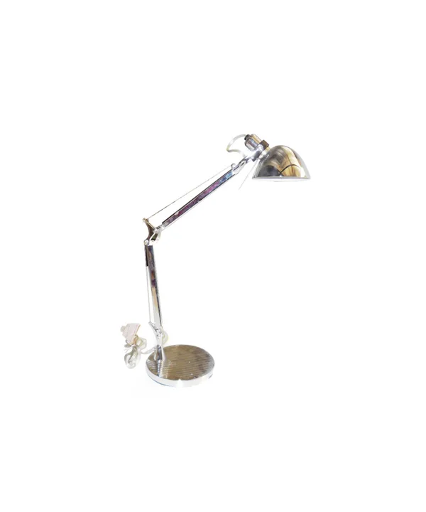 Articulated Chrome Ribbed Base