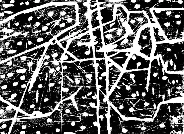 Black Block Print