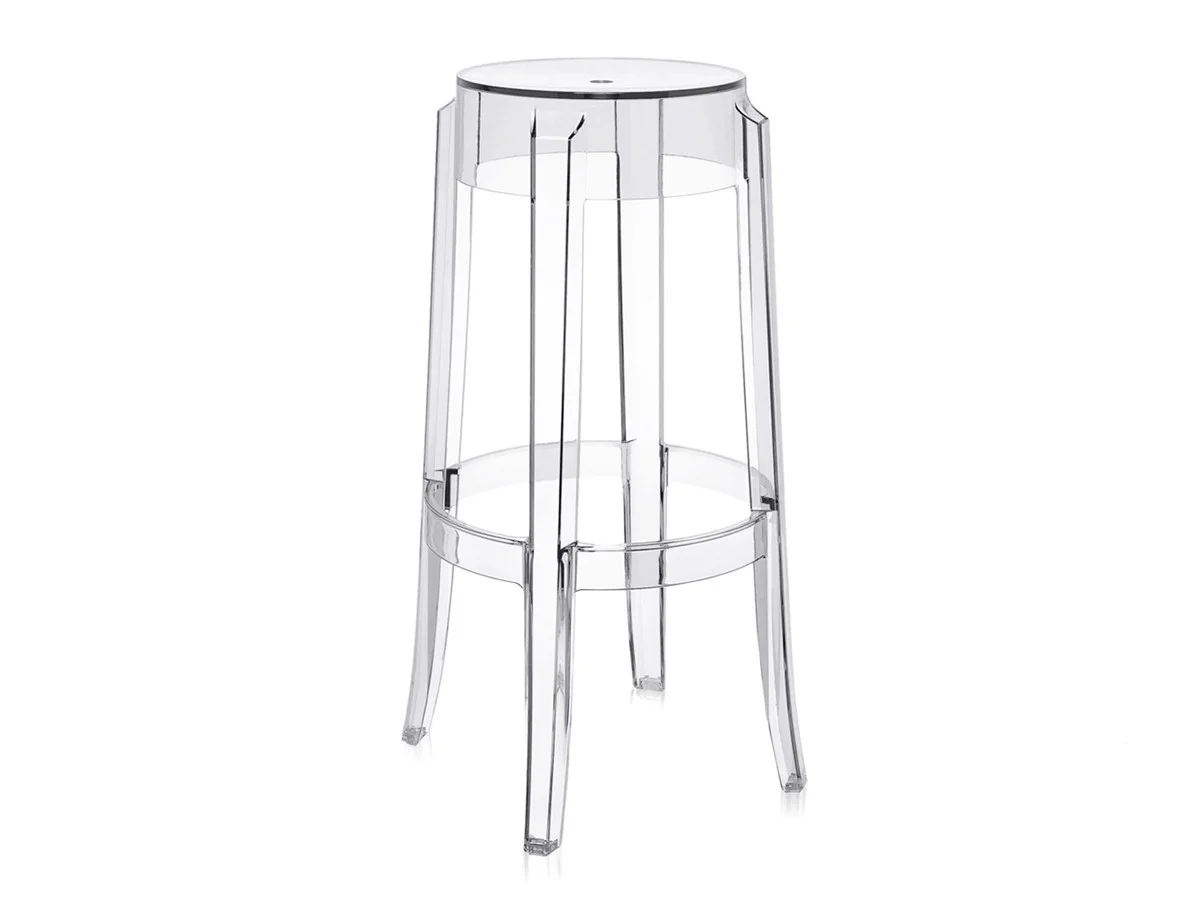Ghost Bar Stool - Clear