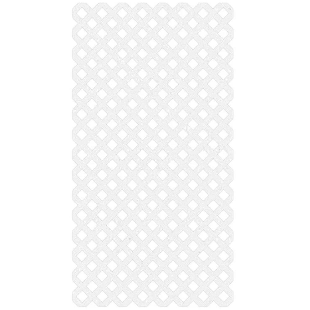 White - Lattice Panel