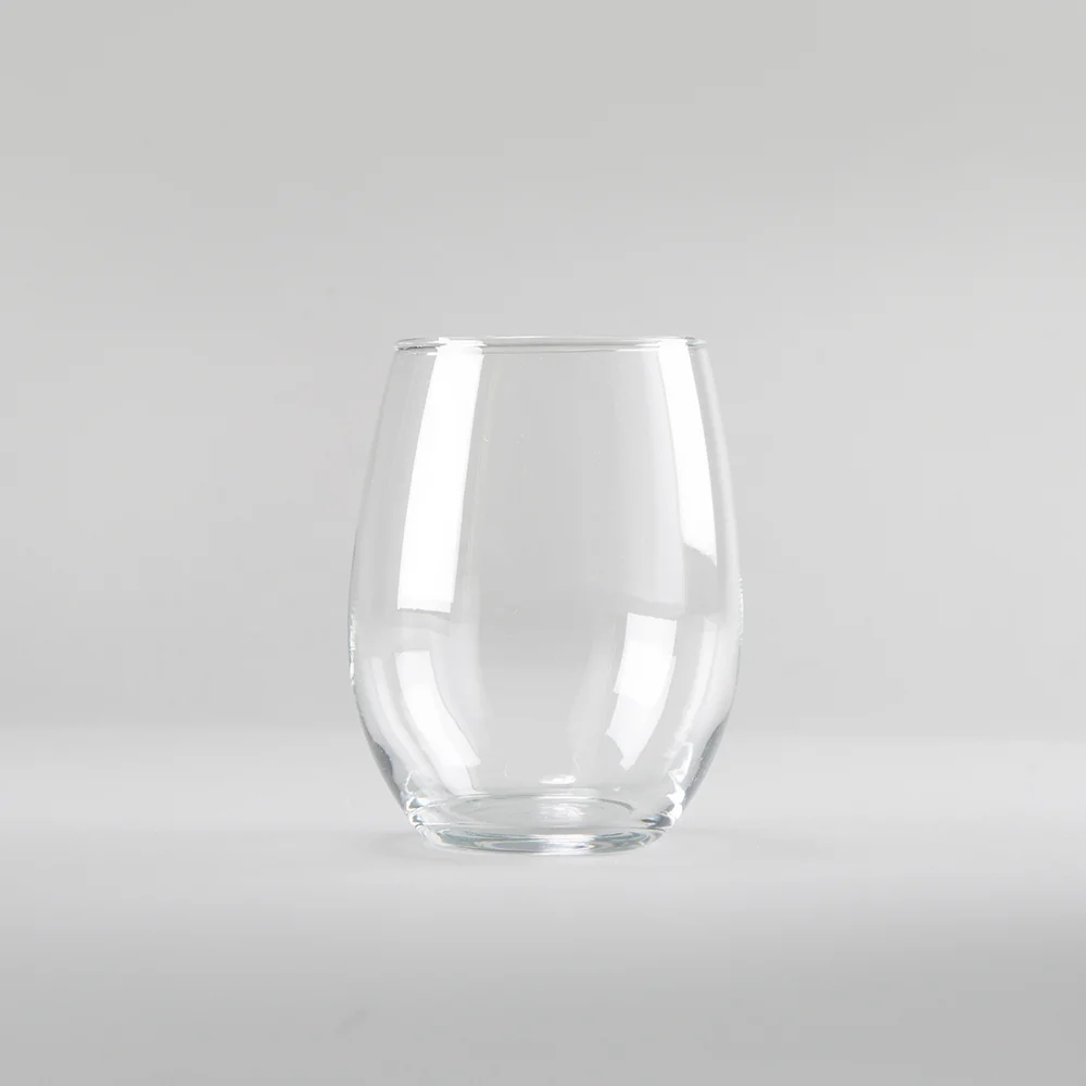 Stemless Wine Glass - Tumbler - 14 Oz