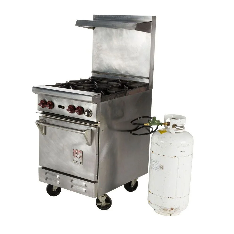 4 Burner With Oven - Propane