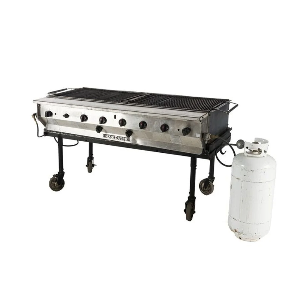 8 Burner Grill - Commercial Lpg