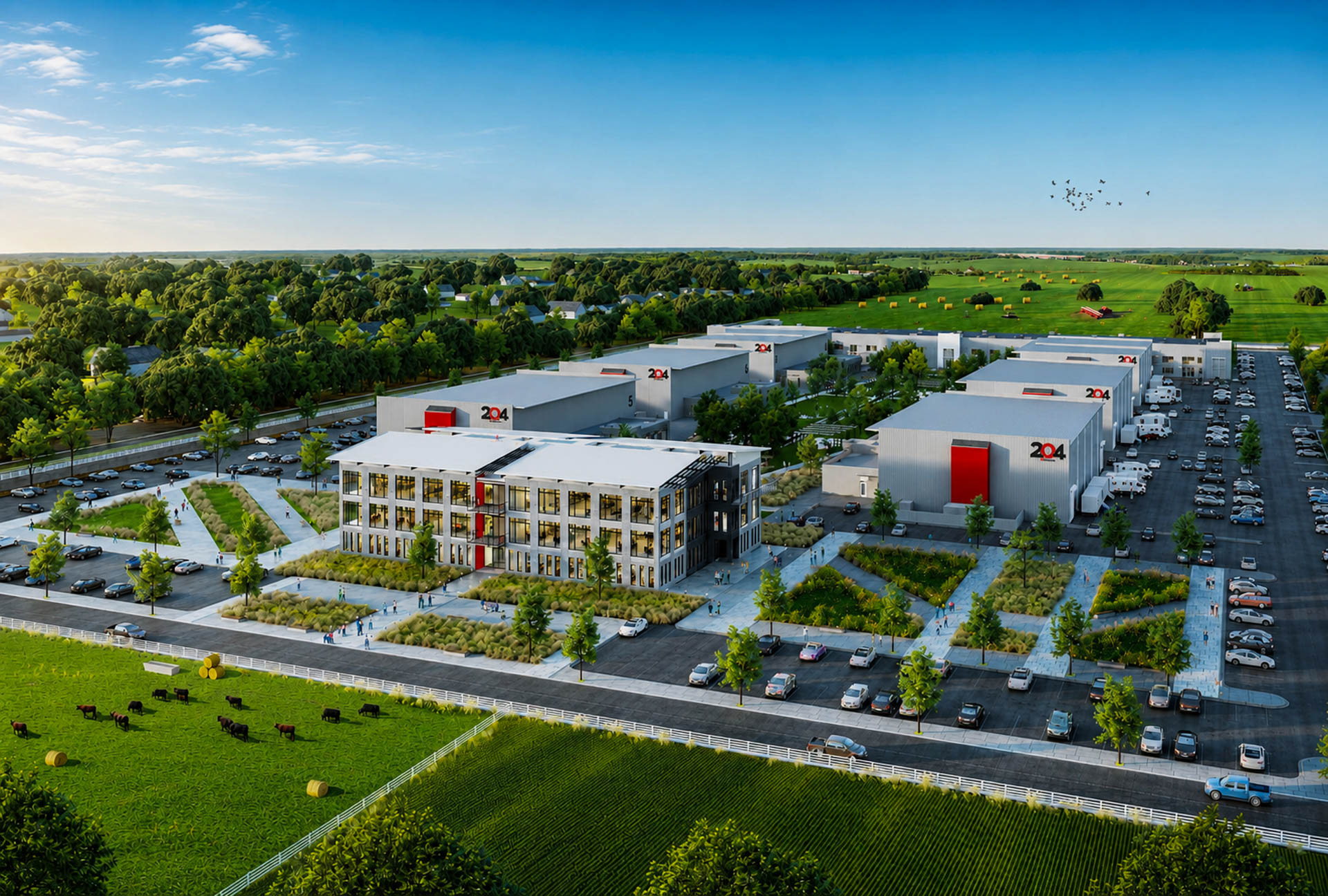 204 Texas production campus